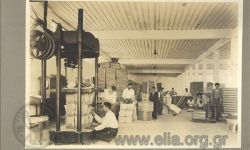 Αίθουσα συσκευασίας. 1933. © Φωτογραφικό Αρχείο Ε.Λ.Ι.Α.