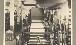 Χαρτονοποιητική μηχανή Νο 1. 1933. © Φωτογραφικό Αρχείο Ε.Λ.Ι.Α.